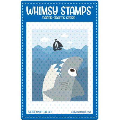 Whimsy Stamps Cutting Dies - Shark Snacks